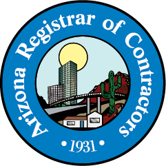 Arizona Registrar of Contractors logo